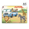 Omaľovanka A5 - Autobusy