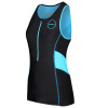 Zone3 Ltd Women's Activate Top - BLACK/TURQUOISE Veľkosť: L