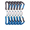 Lezecké expresky Ocun Raven QD Bio-Dyn-Ring 15 mm 10 cm 6-pack - blue