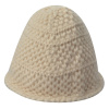 Clayre & Eef Béžová pletená zimná čiapka - 20 cm - Clayre & Eef