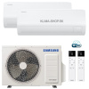 Klimatizácia Samsung Cebu S2 multisplit 2x 2,5kW + vonk.j. 4kW (2,5kW + 2,5kW / vonk. 4kW)