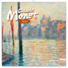NOTIQUE Poznámkový kalendár Claude Monet 2026, 30 x 30 cm