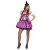 Fialová čarodejnica - kostým - veľkosť L 42/44