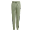 adidas Future Icons 3-Stripes Cotton Tracksuit Bottoms Juniors Tent Green 9-10 Years