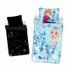 Jerry Fabrics Povlečení Frozen Light blue 02 svítící efekt 140x200, 70x90 cm