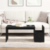 DKD HOME DECOR Konferenčný stolík čierny dub 90 x 45 x 35 cm materiál na báze dreva
