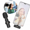 BEZDRÔTOVÝ MIKROFÓN NA TELEFÓN KLIPOVÝ PULUZ PRIJÍMAČ USB-C ANDROID