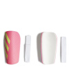 adidas Club Shin Guards Adults Pink/Lemon Small