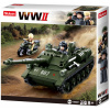 Sluban WWII M38-B0687 Sovietske samohybné delo SU-85 - Stíhač tankov