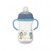 Canpol Babies nevylievací hrnček s mäkkým náustkom Bonjour modrý 250 ml