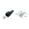 TOURM COUPLER 060WP FEMALE X5