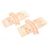 BIGJIGS TOYS Bigjigs Rail Obloukový železniční přejezd 2ks