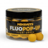 Plávajúce boilies Mikbaits Fluo Pop-up 14mm Prevedenie: Tigrí Orech - 14mm