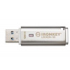 Kingston IronKey Locker+ 50/ 128GB/ 145MBps/ USB 3.1/ USB-A/ Stříbrná IKLP50/128GB