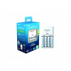 Panasonic Eneloop Basic Charger + 4x 1900mAh K-KJ51MCC40E