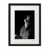 Atelier - Petr Vydra Umelecká čiernobiela fotografia - Emócie (čierny rám), Velikost a varianta fotografií Bílý rám 30 x 40 cm ( pasparta 21x 30 cm )