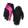 Dámske cyklistické rukavice Giro Tessa LF black/pink S