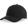 Atlantis Headwear Kšiltovka Joshua, 6 panelová, baseballová COT33010900299-black Černá UNI
