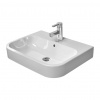 Duravit Happy D.2 - Umývadlová misa s prepadom, otvor pre batériu prepichnutý, 600x460 mm, biela 2315600000