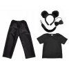 Kostým pre chlapca- Mouse kostým myši blúzky nohavice 134-140 5EL (Mouse Outfit Pants Blúzke uši chvost 134-140 5E)