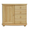 Casarredo DK-140 komoda so 4 zásuvkami morenie dub