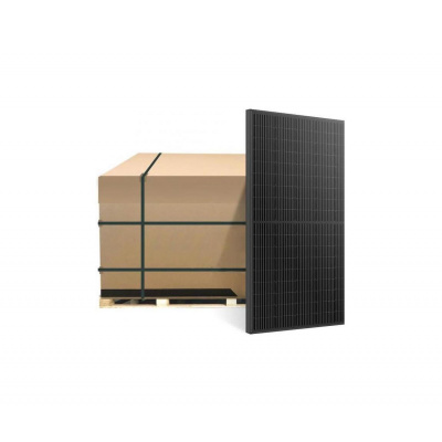Kenpol | Fotovoltaický solárny panel Leapton 400Wp full black IP68 Half Cut -paleta 36 ks | KP1022-36ks