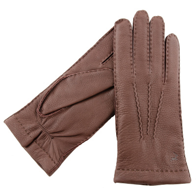 KARMA Leather Gloves Dexter pánske kožené rukavice Veľkosť: 7,5, Farba: Tabak