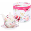 Čajník, kanvica na čaj - Porcelánová kanvica s close-up na kanvicu set 400ml (Čajník, kanvica na čaj - Porcelánová kanvica s close-up na kanvicu set 400ml)