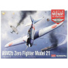 Academy A6M2b Zero Fighter Model 21 Battle of Midway Model Kit letadlo 12352 1:48