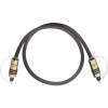 Oehlbach 6082 Toslink digitálny audio prepojovací kábel [1x Toslink zástrčka (ODT) - 1x Toslink zástrčka (ODT)] 2.00 m sivá pozlátené kontakty; 6082