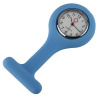 Přívěskové hodinky pro zdravotní sestry SILIKONOVÉ modré odstín B