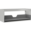 Mexen Box-A korpus skrinky pod umývadlo 120 cm, 1 zásuvka, sivý mat - 91AX0-1200-470-1-62