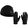 Nike Dri-Fit Fleece M gloves and hat N1002578082 (183784) RED L/XL