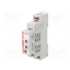 Časové relé 0,1s÷10min DPDT 250VAC/8A,24VDC/8A DIN -20÷50°C