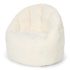 Little Dutch Kreslo detské plyšové Soft White