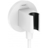 Hansgrohe FixFit S, kolienko s držiakom sprchy, biela matná, HAN-26888700