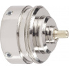 mosazný adaptér termostatického ventilu Danfoss RAVL;Eurotronic 700099 vhodný pro topné těleso Danfoss RAVL, 25,5 mm se 4 vroubky