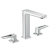 Hansgrohe Metropol - Umývadlová batéria s výpusťou Push-Open, 3-otvorová inštalácia, chróm 74515000