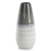 Dekoratívna keramická váza VIKI 19x19x39 cm - biela