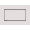 Geberit Sigma30 - Ovládacie tlačidlo splachovania, biela mat/chróm 115.893.JT.1