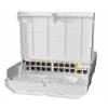 MikroTik Cloud Router Switch CRS318-16P-2S+OUT, 800MHz CPU, 256MB, 16x10/100/1000 (PoE-out),2xSFP+, vč.L5, venkovní CRS318-16P-2S+OUT