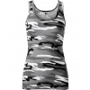 Malfini Camo Triumphh Dámske tielko C36 camouflage gray XXL