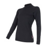 Tričko Sensor Double Face - Dámske dl. rukáv Black XL