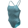 Nike Swim Hydra strong Cutout One-Piece Swimsuit Blue 12 (M)