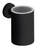 COLOMBO CB - PLUS W4902 - Pohár na zubné kefky s držiakom CIM - čierna matná (NM)