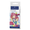Popisovač Faber-Castell Pitt Artist Pen Manga 6 kusov, Shojo