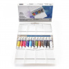 AKVARELOVÉ FARBY - WINSOR & NEWTON - COTMAN | TRAVEL SET | 12 x 8 ML + ŠTETEC