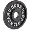 4Gyms Liatinový kotúč 51 mm (standard barbell) Hmotnost vč. balenia: 5 kg