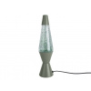 Stolní lávová lampa Glitrová zelená 37cm Leitmotiv (Barva-zelená)