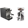 Stone Espresso Lite Black + Eureka Mignon Specialita Compatto, CR chrome